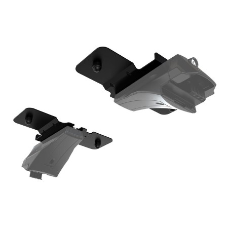 Bündiger Schienenfuß / Gestelladapter