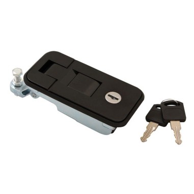 Locking Latch Large Black