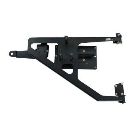 Porte roue de secours pour un Land Rover Defender (1983-2016) Pick-Up/DC / avec plaque - de Front Runner