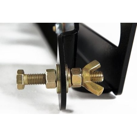 Porte roue de secours pour un Land Rover Defender (1983-2016) Pick-Up/DC / avec plaque - de Front Runner