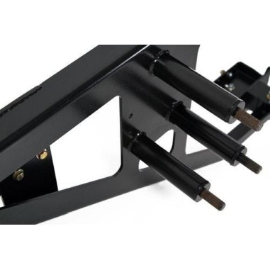 Porte roue de secours pour un Land Rover...