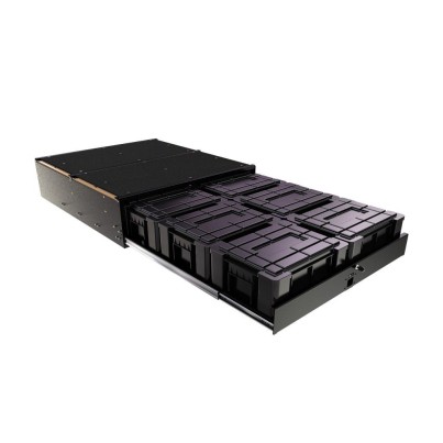 Tiroir pour 6 boîtes Wolf Pack / Large, boîtes incl. - de...