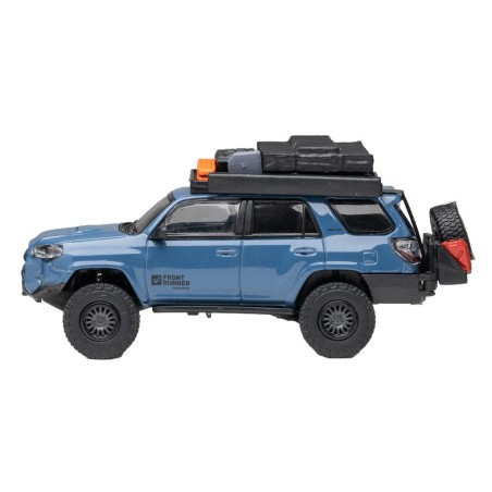 Limited Edition Toyota 4Runner TRD Pro Overland Cavalry Blue Diecast Model Set