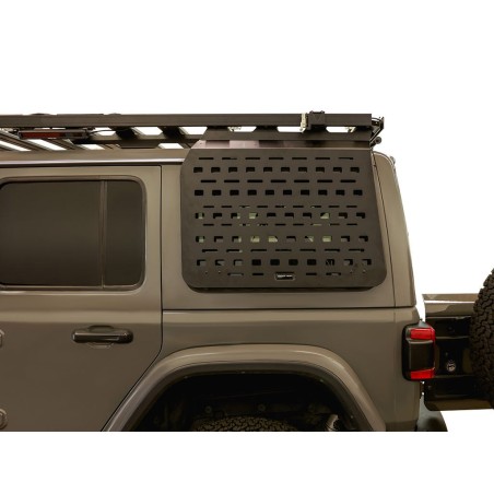 Kit de panneau Molle pour la fenêtre arrière extérieure de la Jeep Wrangler JLU 4 portes / côté gauche