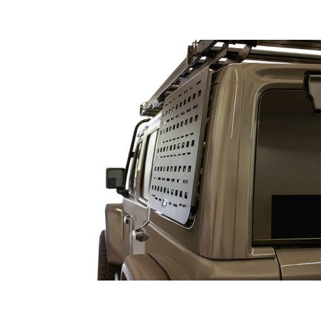Kit de panneau Molle pour la fenêtre arrière extérieure de la Jeep Wrangler JLU 4 portes / côté gauche