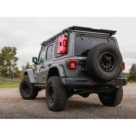 Kit de panneau Molle pour la fenêtre arrière extérieure de la Jeep Wrangler JLU 4 portes / côté gauche