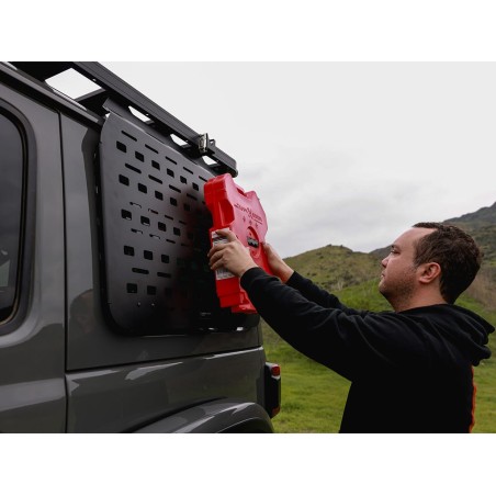 Kit de panneau Molle pour la fenêtre arrière extérieure de la Jeep Wrangler JLU 4 portes / côté gauche