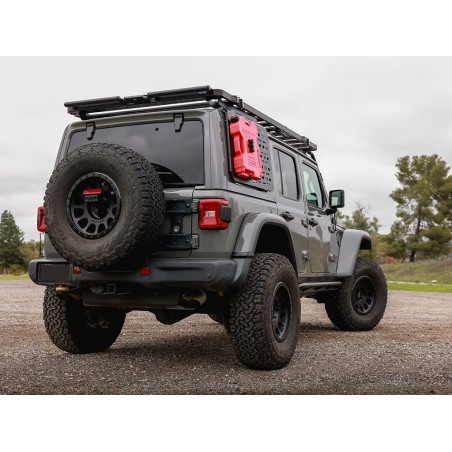 Panneau Molle pour la vitre arrière étendue du Jeep JLU 4 portes / côté droit