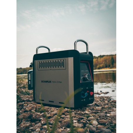 Douche portable chauffante à gaz Nano 3 Pro - Camplux - De l'eau chaude partout avec vous