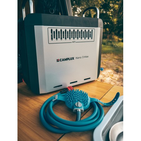 Douche portable chauffante à gaz Nano 3 Pro - Camplux - De l'eau chaude partout avec vous