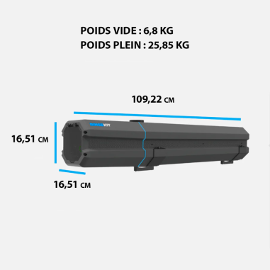 Douche Portable Rack RinseKit 19 L + Hyper...