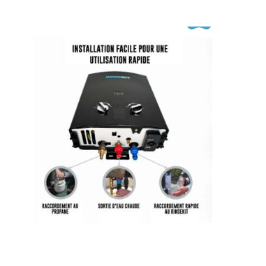 Chauffe-eau compact Hyper Heater 2.0 - RinseKit