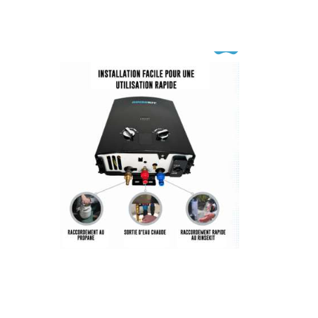 Chauffe-eau compact Hyper Heater 2.0 - RinseKit