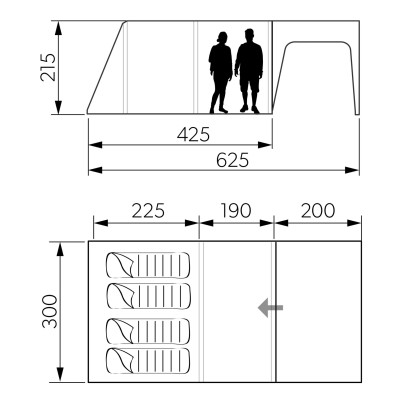 Dometic Santorini FTK 4X8 TC 2