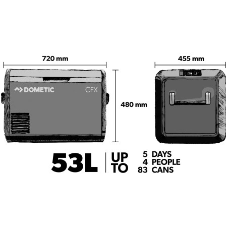 Dometic CFX3 55IM