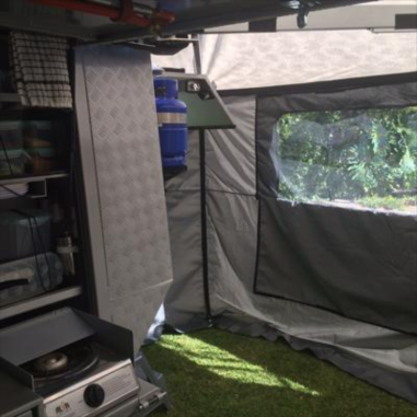 Parois Latérales d'Auvent 270° - Alu-Cab