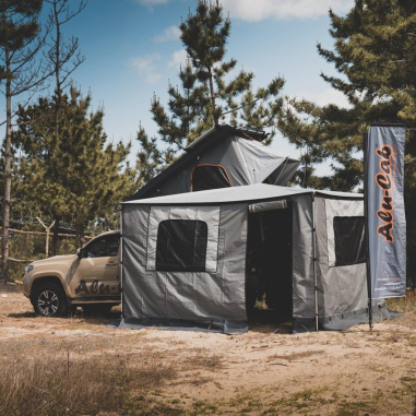 Parois Latérales d'Auvent 270° - Alu-Cab