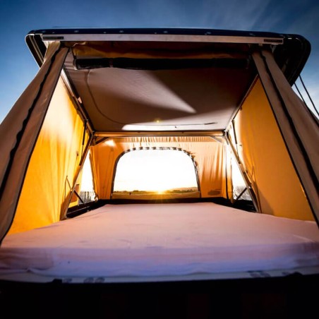 Pack Tente de Toit Quatrö / 4P + 2 filets + matelas anti-condensation + fermetures inox verrouillables - NaïtUp