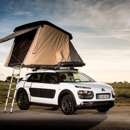 Pack Tente de Toit Quatrö / 4P + 2 filets + matelas anti-condensation + fermetures inox verrouillables - NaïtUp