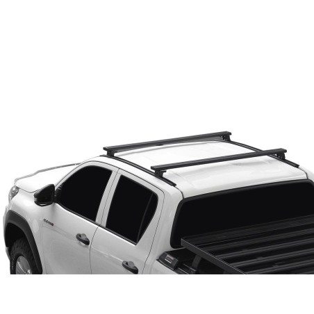 Kit de barres de toit pour une Toyota Hilux Revo DC (2016 - jusqu'à présent) / Rails AND Pieds