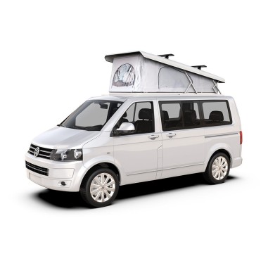 Kit de barres de toit pour le Volkswagen T5/T6 Kombi (2003 - jusqu'à présent) avec toit relevable de SCA