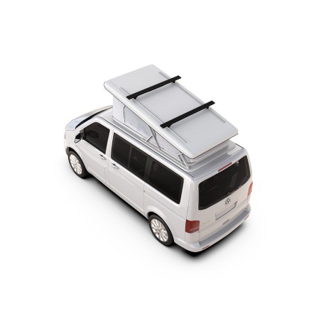 Kit de barres de toit pour le Volkswagen T5/T6 Kombi (2003 - jusqu'à présent) avec toit relevable de SCA