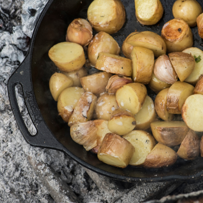 Poêle en fonte 25 cm avec anses - Petromax 2