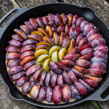 Poêle en fonte 25 cm avec anses - Petromax