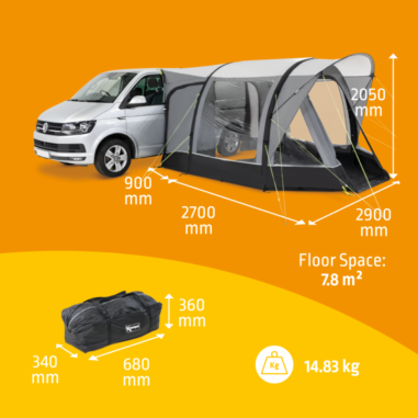 Auvent Action AIR - Kampa