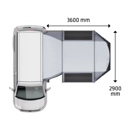 Auvent Action - Kampa